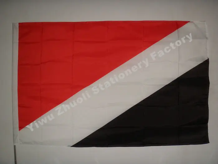 Sealand Flag 90X150CM 3X5FT 100D Polyester Double Stitched High Quality Banner Ensign Free Shipping