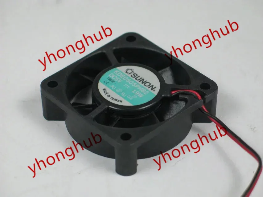 

SUNON KDE0505PHB2 DC 5V 1.9W 50x50x15mm Server Cooling Fan