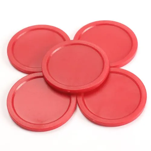 Hot 5Pcs 2 inch Mini Air Hockey Table Pucks 50mm Puck Children Table New