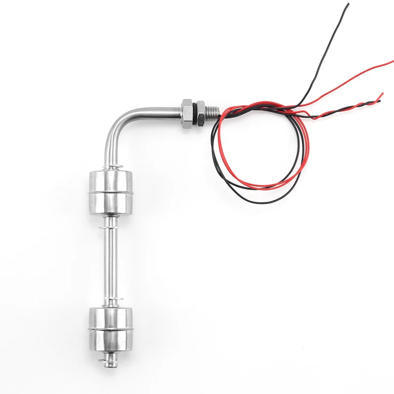 Side Mounted L Shape Stainless Steel Small Floating Liquid Position Water Level Switch Side Position Floating Switch Position