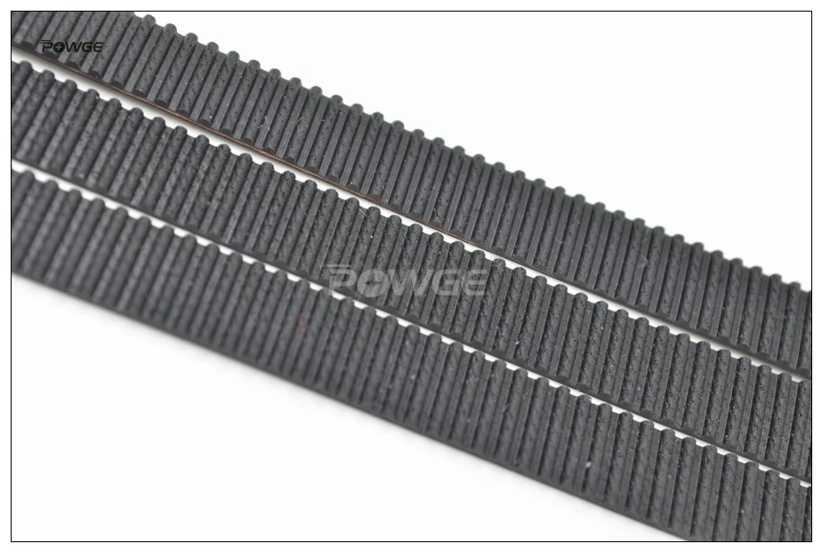 POWGE 2M 2MGT 2GT Timing Belt Width=6/10mm GT2 Rubber Open Synchronous Belt Small backlash Linear Motion 3D Printer 10meters