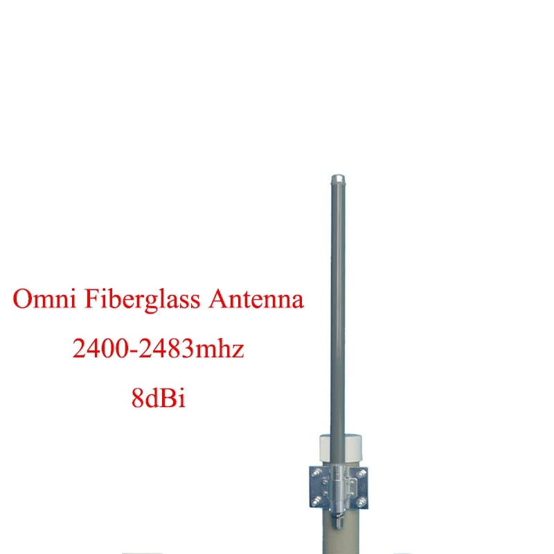 

2.4G wifi antenna,Omni fiberglass antenna for outdoor roof monitor, 2.4GHz, 8DBI, 10m cable, high quality