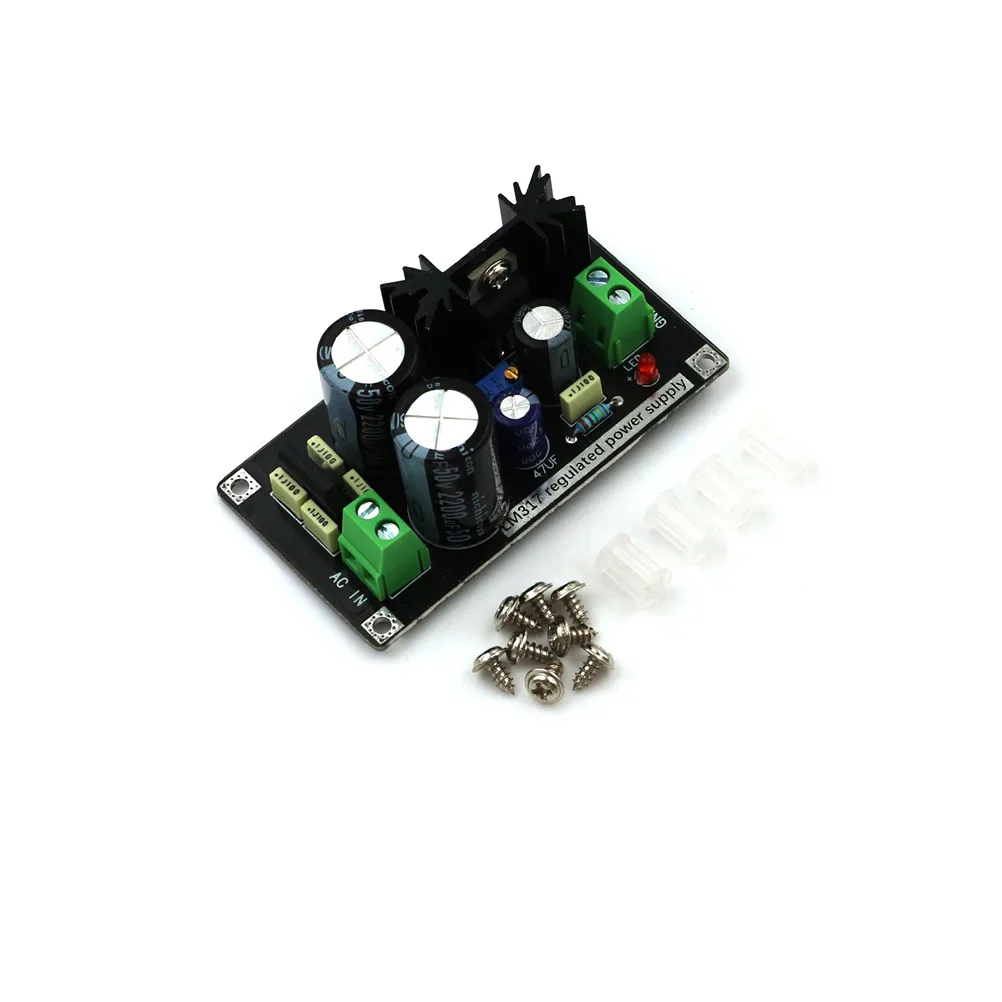 1PC LM317 Adjustable Regulated Rectifier Filter Power Board Module Supply