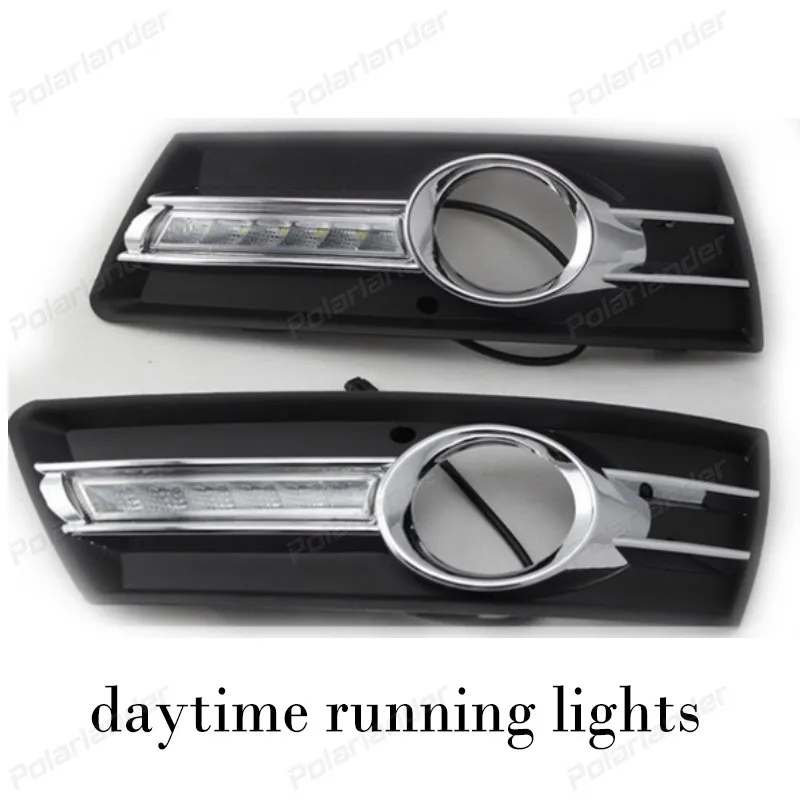 

Car daytime LED light 1 set Waterproof ABS Auto Daylight Car Styling DRL Daytime Running Lights for V/olkswagen CC 2009-2013