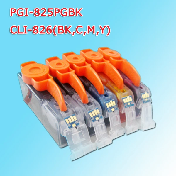 Wholesale 2set PGI-825 CLI-826 ink cartridge compatible for Canon inks PIXMA IP4810/IP4820/IP4840/IP4850/IP4870/IP4880