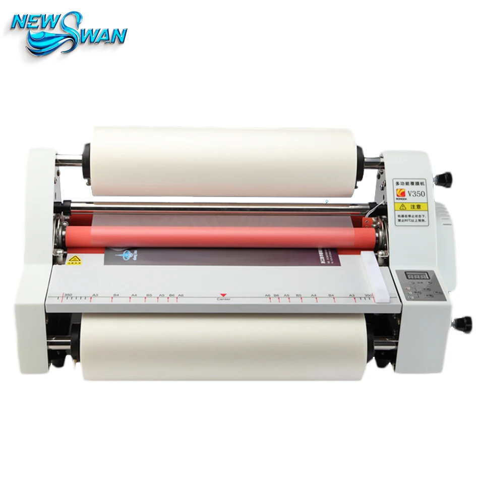 V350 High quality A3 Laminating Machine Hot and Cold Roll Digital Laminator, Auto temperature Control