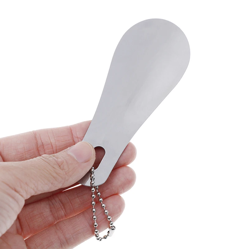 1 Pcs 10cm Stainless Steel Metal Shoe Horn Spoon Shoehorn Shoes Lifter Tool Professional Shoehorn