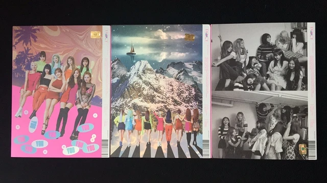 TWICE アルバムポスター ぎょうぎょうしく
