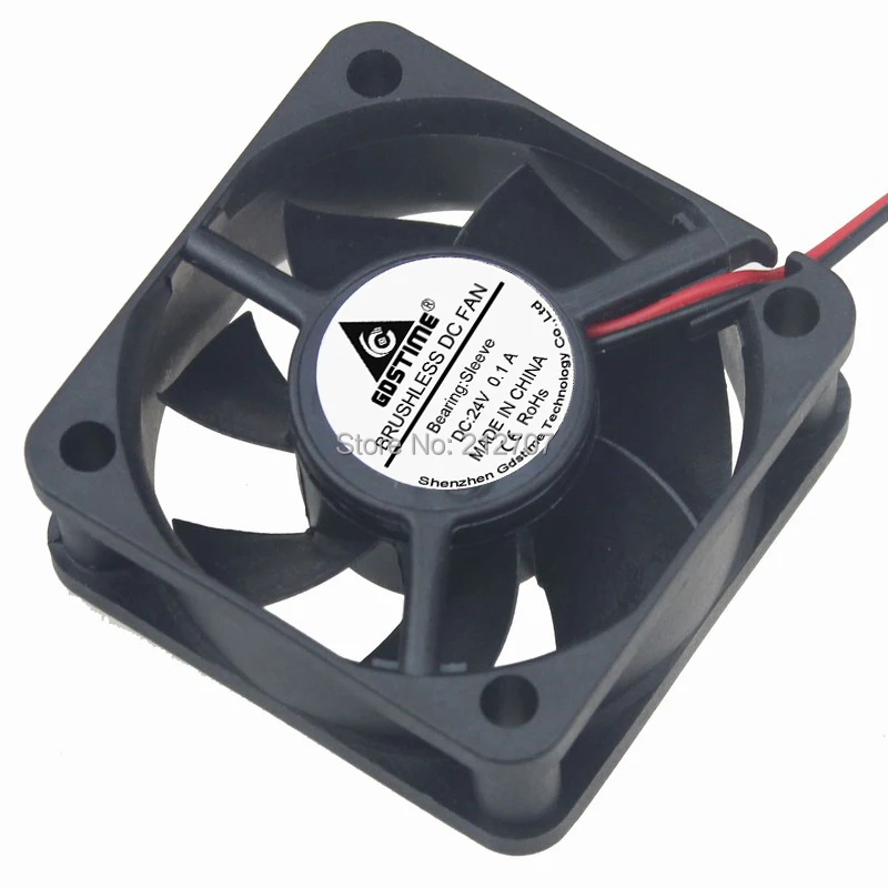 2PCS Gdstime DC 24V 50mm 5c 5020 50x50x20mm 2Pin Computer PC Cooler CPU Cooling Fan