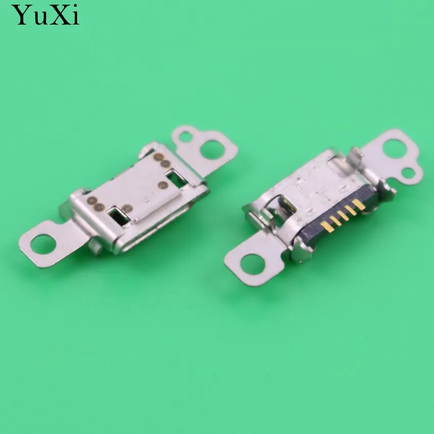 YuXi Micro USB Connector For MEIZU MX5 M575M M575U Micro USB Jack DC Charging Socket Connector