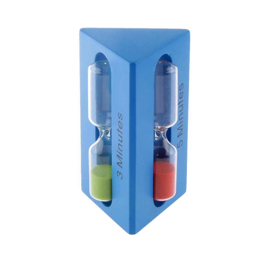 Hot 3/5/7 Minutes Hourglass Traingle Colorful Sand Timer Cooking Exercise Game Accs Home Kitchen Sandglass Decor Creative GIft