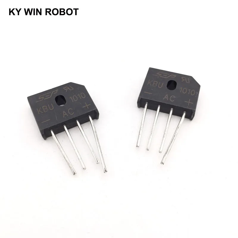 5PCS 10A 1000V DIP-4 diode bridge rectifier KBU1010