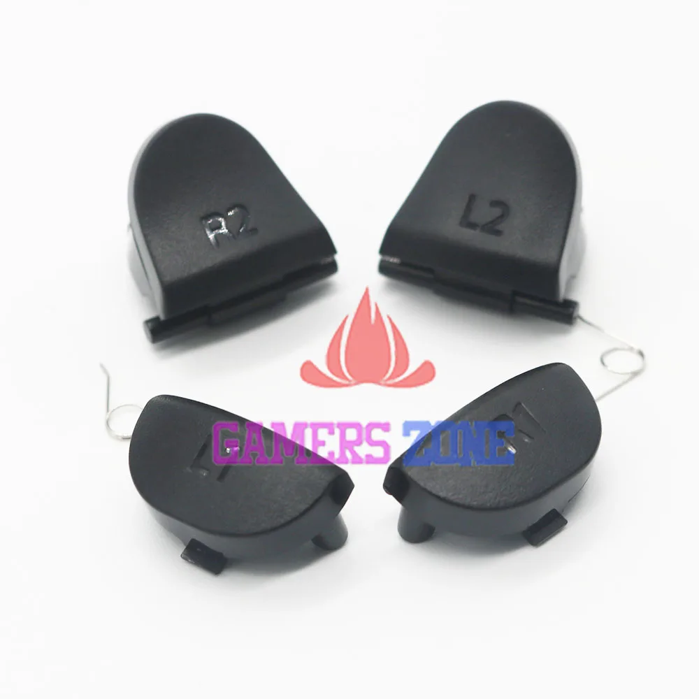 5 مجموعات للبلاي ستيشن 4 دينار 001 010 030 040 050 L1 L2 R1 R2 زر الزناد استبدال مجموعة ل PS4 المراقب المالي