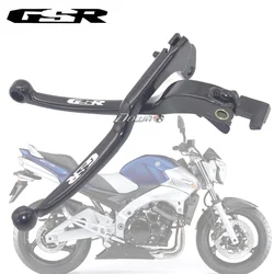 With Logo(Laser) GSR motorcycle parts Brake Clutch Lever fit For SUZUKI GSR600 GSR750 GSR400 GSR 400 600 750