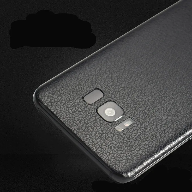 Luxury DIY Leather Skin Sticker Wrap Skin Back Paste Film For SAMSUNG Galaxy S21 Ultra Note 20 S10+ S10e S9 S8 Plus Note 10+ 9 8