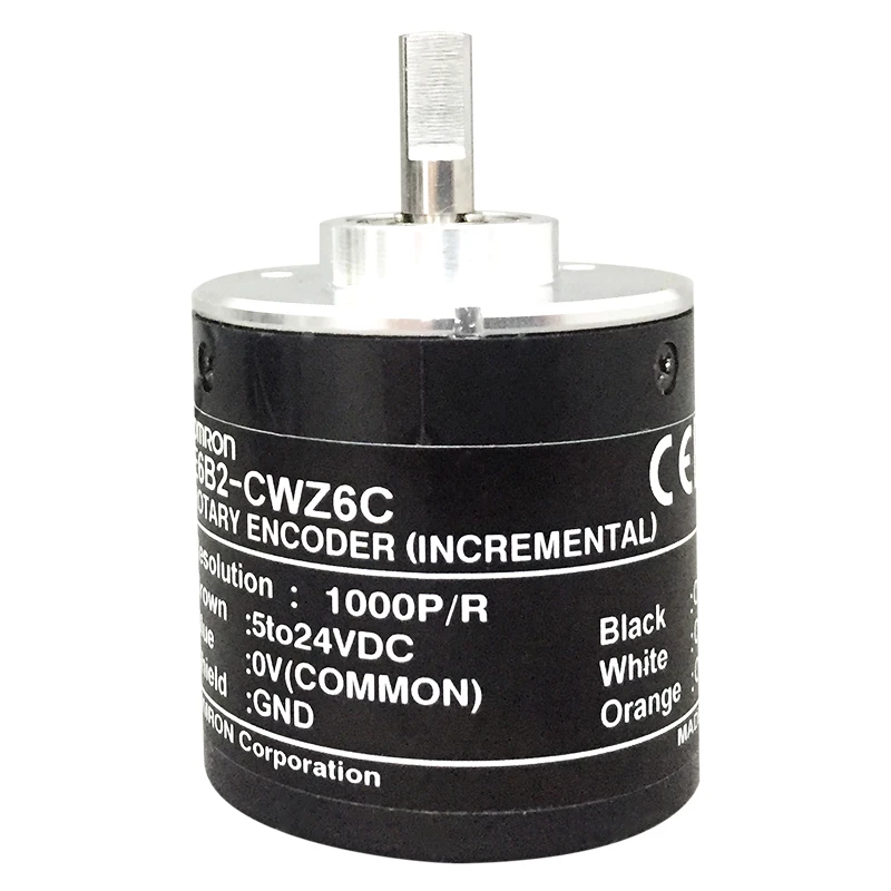 

E6B2CWZ6C Rotary Encoder E6B2-CWZ6C 2500 2000 1800 1024 1000 600 500 400 360 200 100 60 40 30 20P/R 5-24v