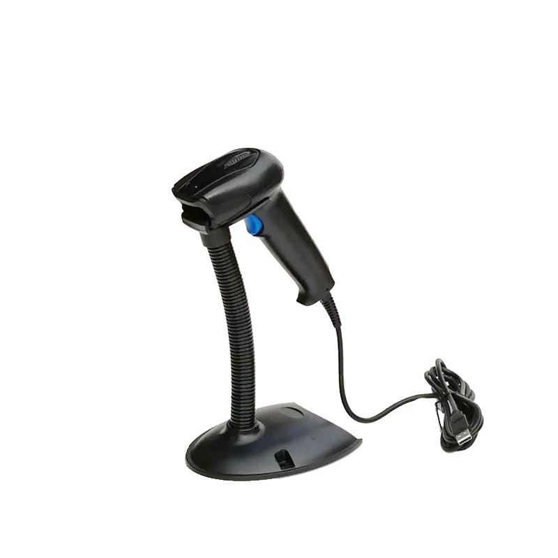 China barcode scanner / 2d qr code scanner / laser barcode scanner with stand