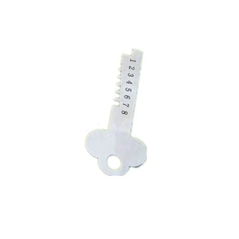 Key Decoder Depths Ruler Gauge Locksmith Tools for Tubular Key