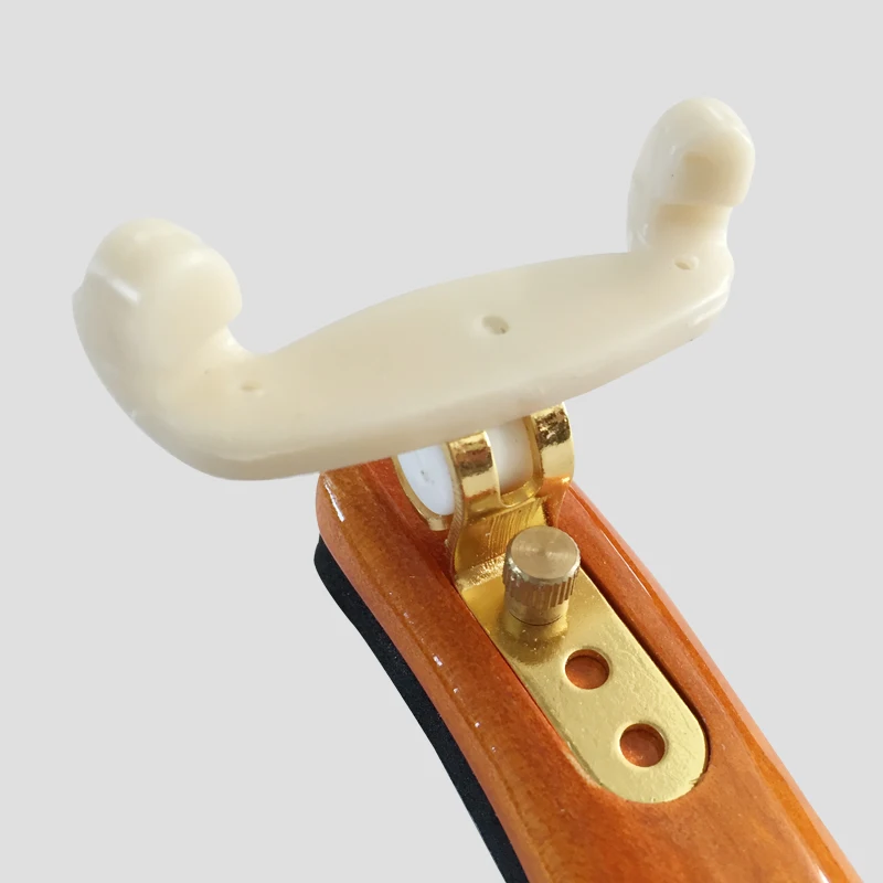 TONGLING Oil Varnish Maple Wood Adjustable Viola Shoulder Rest High Grade Viola Shoulder Pad Fit for 15-16.5 inch Viola