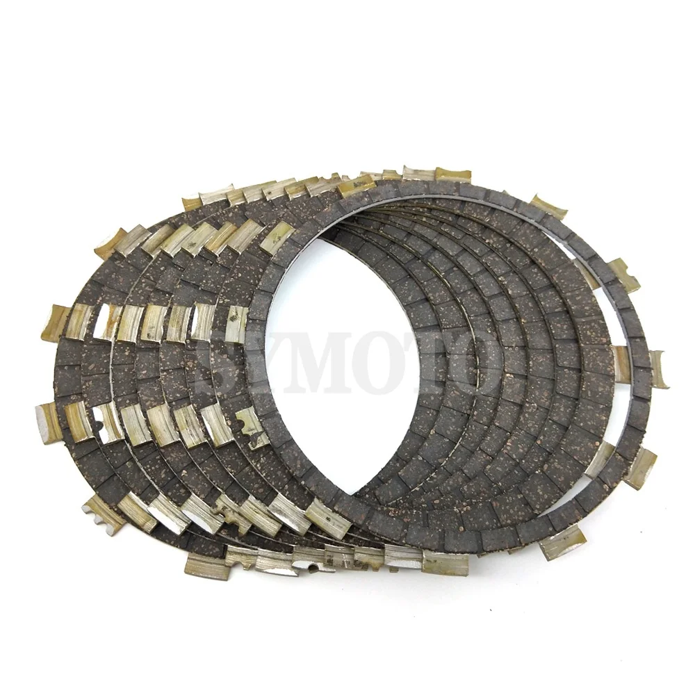 Motorcycle Friction clutch plates disc Cork Set For Yamaha XVZ1300 XVZ1300TFS XVZ1300D XVZ1300A XVZ1300TFM XVZ1300TF XVZ1300CTS