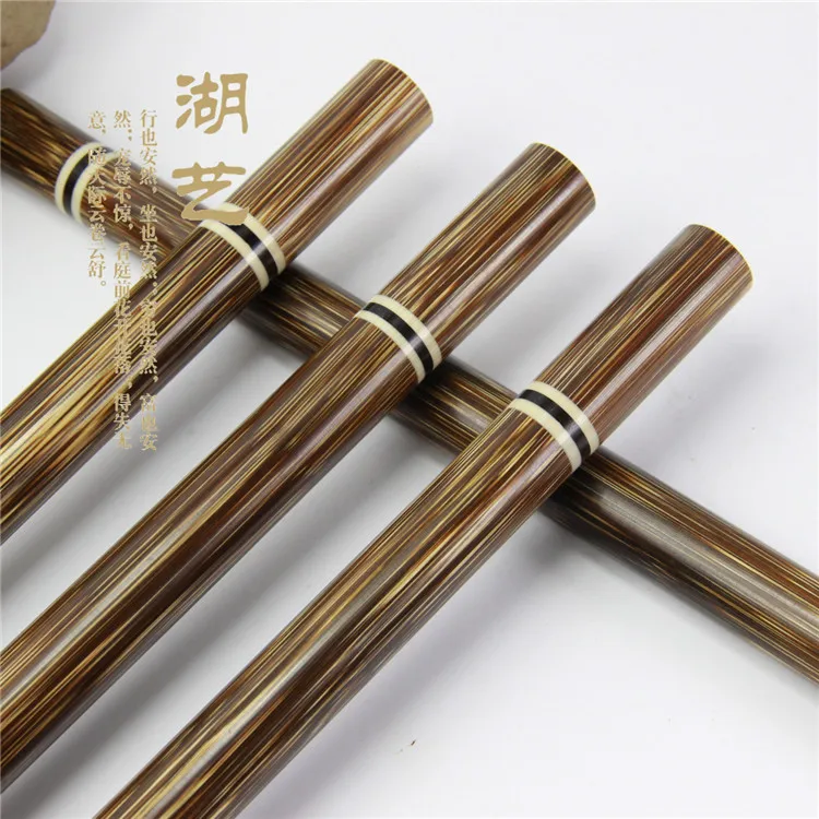 Fine gold wire bamboo long section of the bottom comes with incense stick inserted into the portable incense tube bamboo wooden