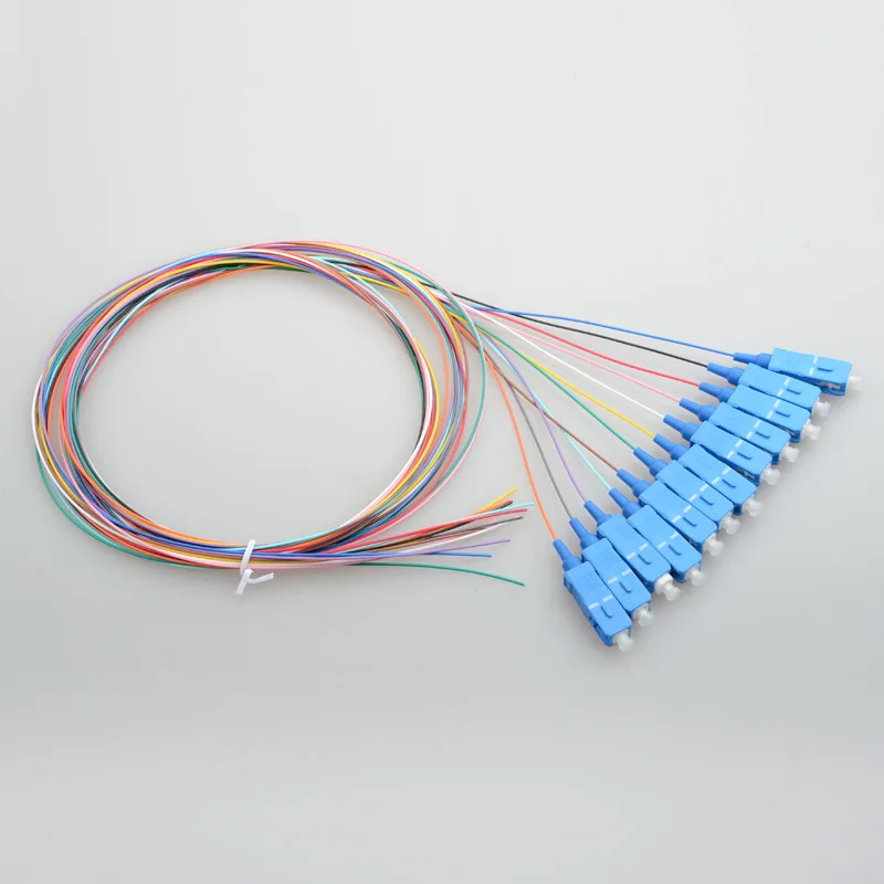 

12pcs per lot SC/UPC Single Mode fiber optic SM 9/125 1 Meters pigtail