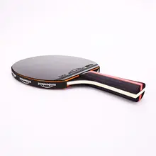 Ping Pong Racket Carbon Blade Double Pimple #4