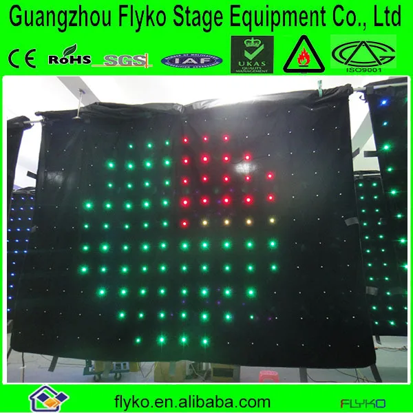 

Free Shipping guangzhou led display led lighing for stage backdrop