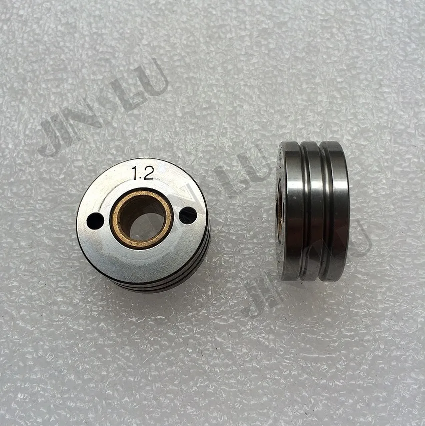 30x10x12mm 1.2-1.6mm V Groove Roller 2 PCS for 76ZY-02AV  Mig Wire Feeder Motor Feeding Machine