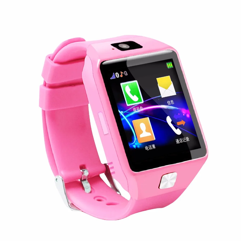 1.54 Inch Touch Screen DZ09 Smart Watch Children Wrist Smartwatch Bluetooth Watch For IOS Android Phone With SIM Card Passometer