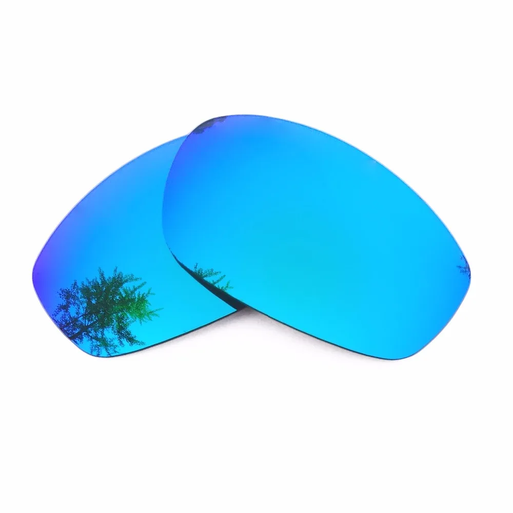 

Ice Blue Mirrored Polarized Replacement Lenses for Blender Sunglasses Frame 100% UVA & UVB