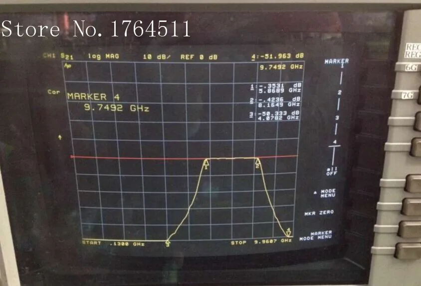 [BELLA] K&L 5ED10-7000/U2200-OP/O 6-8GHZ RF microwave bandpass filter SMA