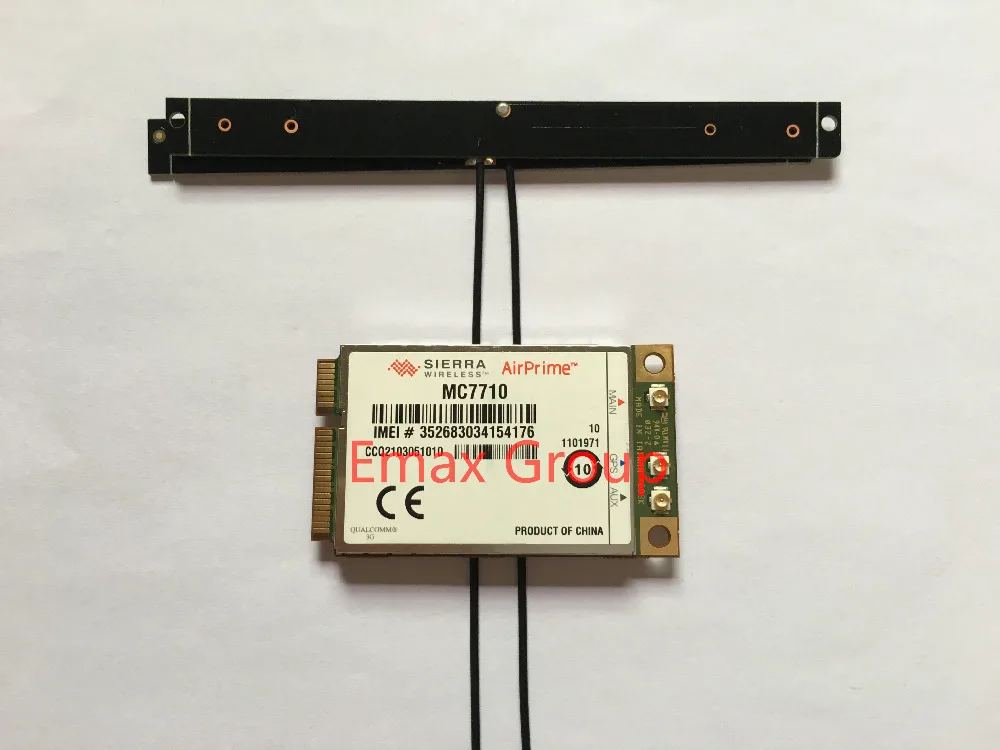 Sierra MC7710 desbloqueada + antena 4G (2 unidades de 15CM) para módulo thinkpad T430 T530 X230 X230I Mini PCI-E