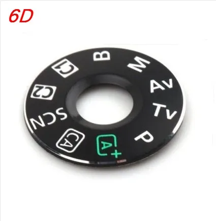 For Canon 5D3 6D  5DII 5DIII 5D4 5DIV 5D MARK IV 80D mode dial pad, turntable patch, tag plate nameplate Camera repair parts