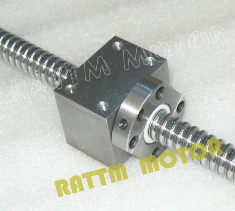 Stainless steel Ball screw Nut Housing supports  for SFU1604 & SFU1605 & SFU1610 & RM1605