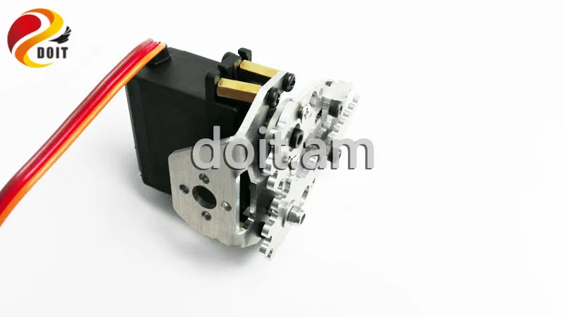 Abrazadera de brazo mecánico manipulador para Servo Robot MG995, piezas de juguete