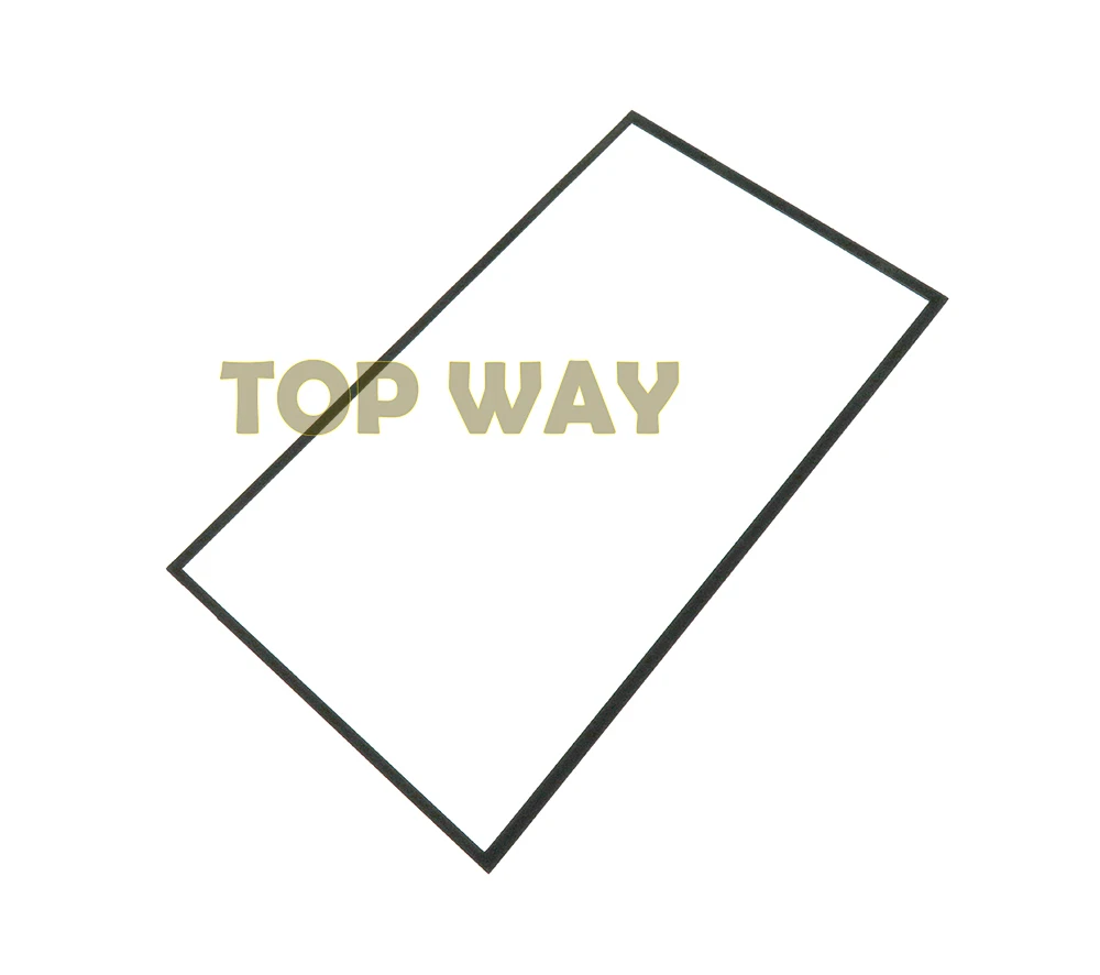 ل NS التبديل شاشة lcd الغبار فيلم لاصق على الوجهين