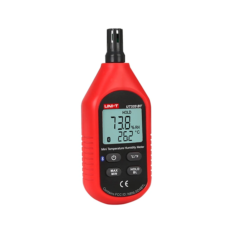 UNI-T UT333BT Bluetooth Mini LCD Digital Air Temperature Humidity Meter Thermometer Hygrometer Gauge Tester UT333 Upgrade