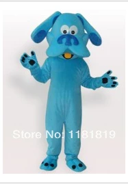 

MASCOT Blue Dog Short Plush mascot costume custom fancy costume anime cosplay mascotte fancy dress carnival costume