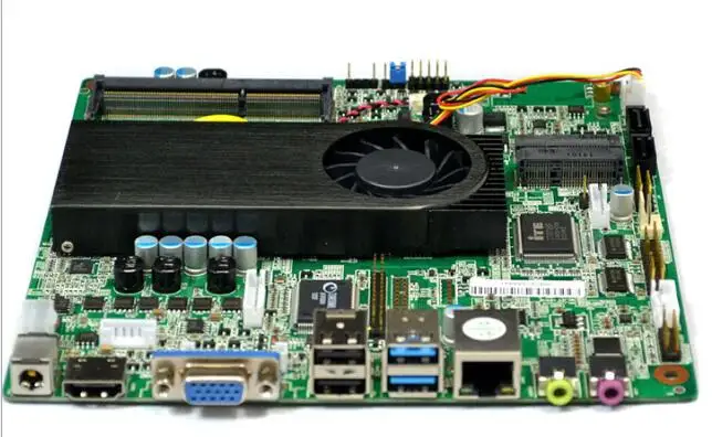 

1037U New Original Mini-ITX Mainboard For IntelCPU IPC SBC Embedded Motherboard Ivybridge with 6*COM 1*Giga LVDS DC12V