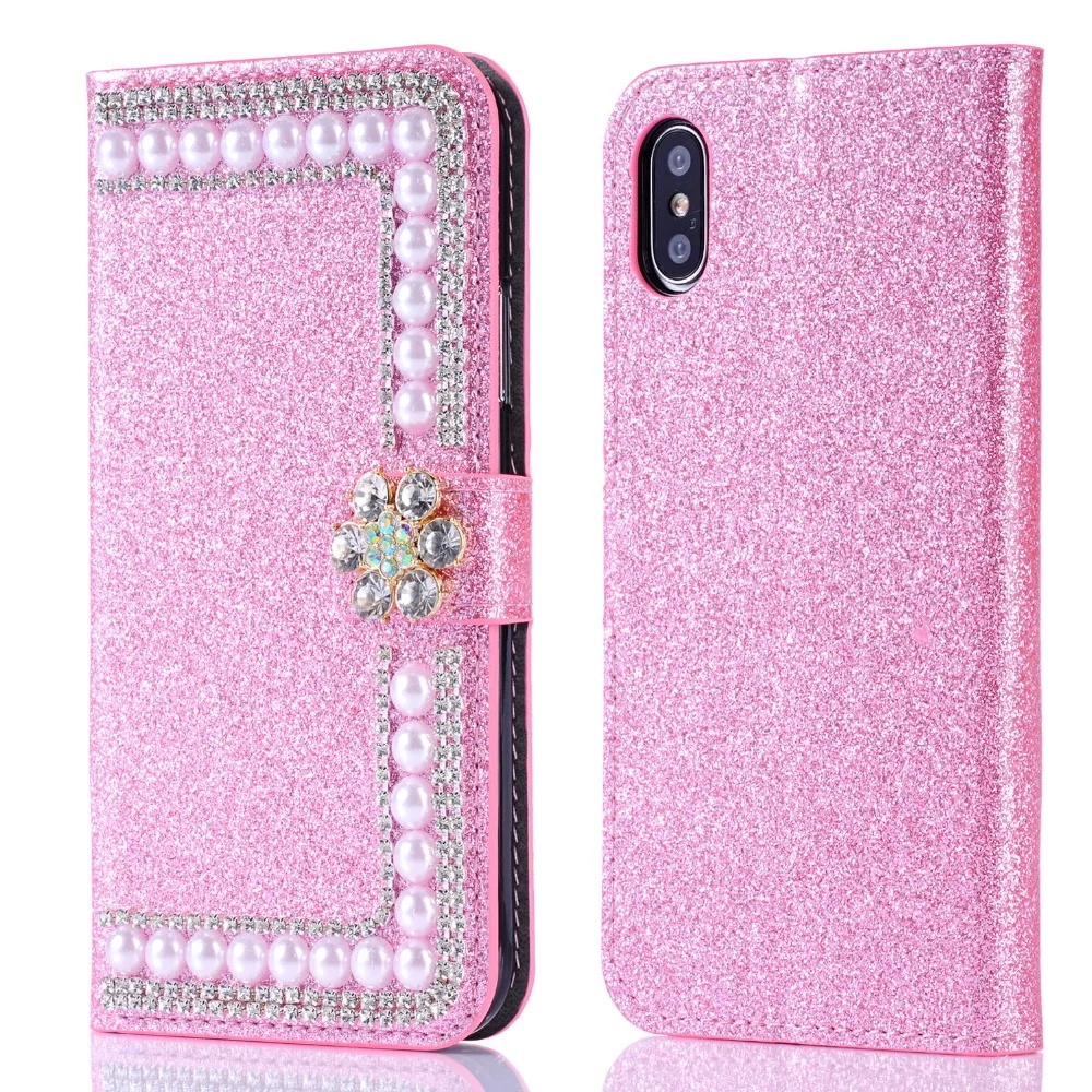 Bling Diamond Pearl…