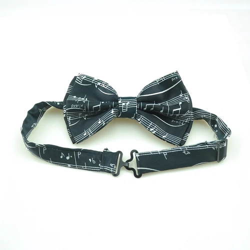 Imagen 2 del producto Esmoquin clásico para hombre y mujer, corbata de mariposa con música, pajarita de sonido, camisas, regalos de boda, vestido Formal