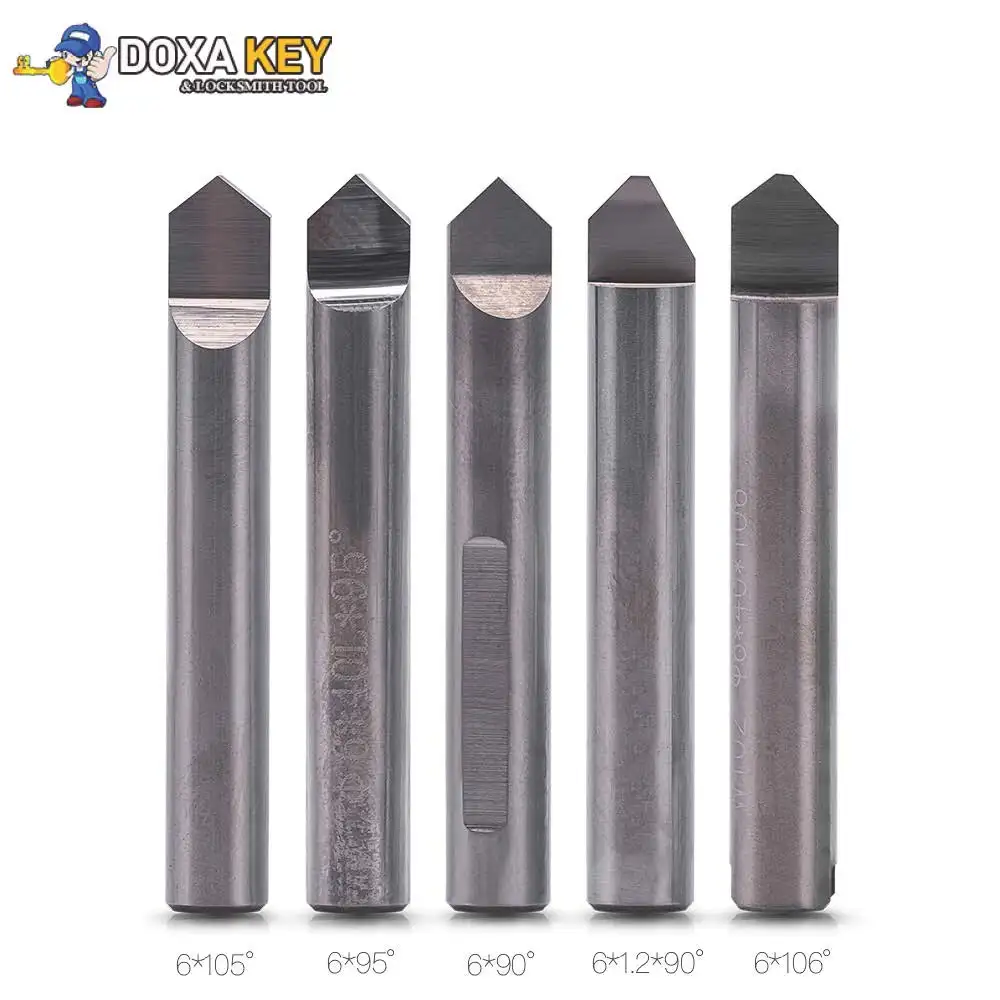 RAISE Tungsten Carbide Flat drill 6*90/95/105 degrees all kinds of vertical key machine bit milling cutter/flat drill