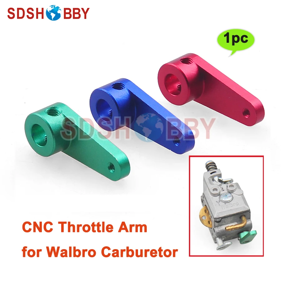 CNC Throttle Arm for Walbro Carburetor Gas Engine Accessory