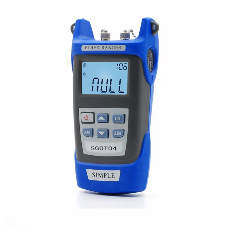 Handheld OTDR 60KM  SGOT04 O Fiber find fault tester 1310/1550nm Fiber breakpoint fault detector with VFL FC/SC Connector