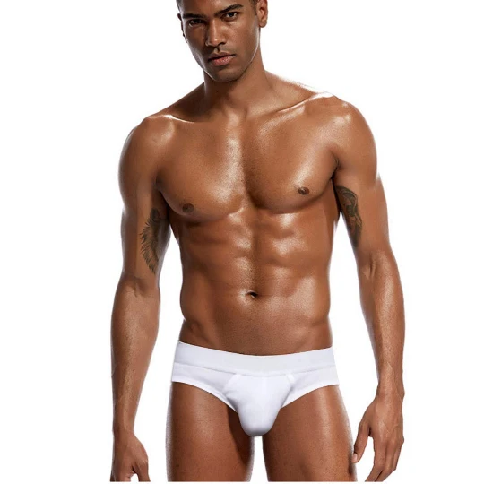 Wholesale cotton men\'s briefs, sexy underwear, comfortable, breathable underwear