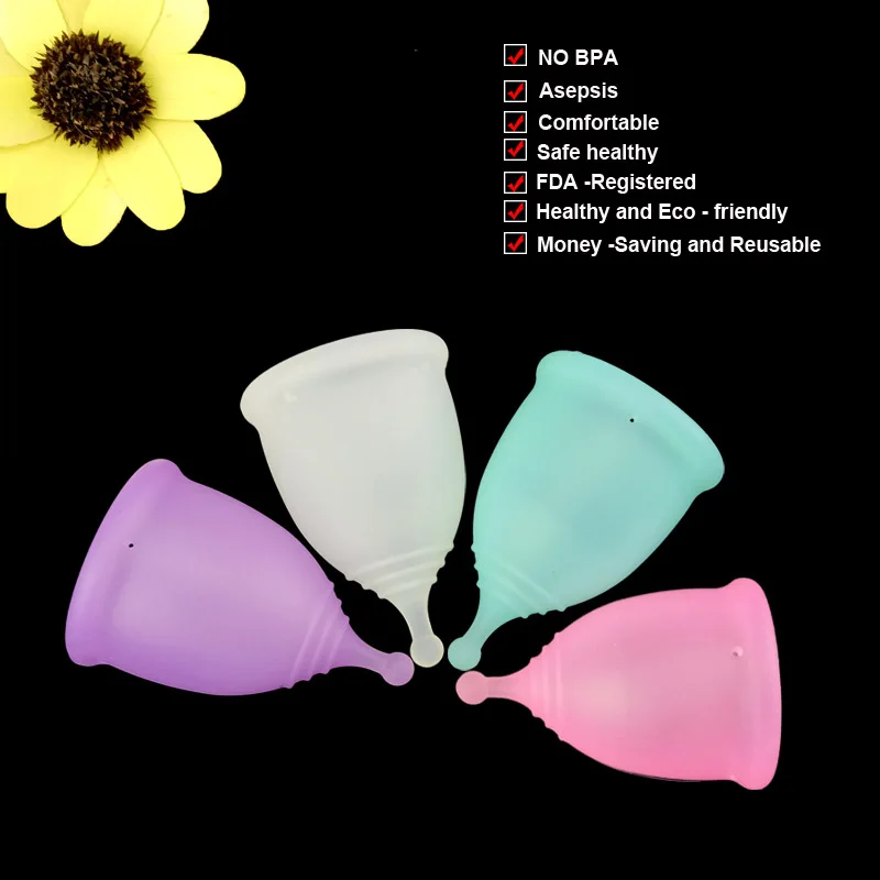 1 Pcs Mestrual Cup Hygiener Period For Women Menstruatie Cup 100% Medical Grade Silicone Menstrual Cup Coletor Menstrual