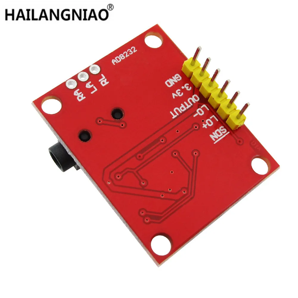 8232 AD8232 cardiac electrophysiology measuring the pulse of the heart ECG monitoring sensor module