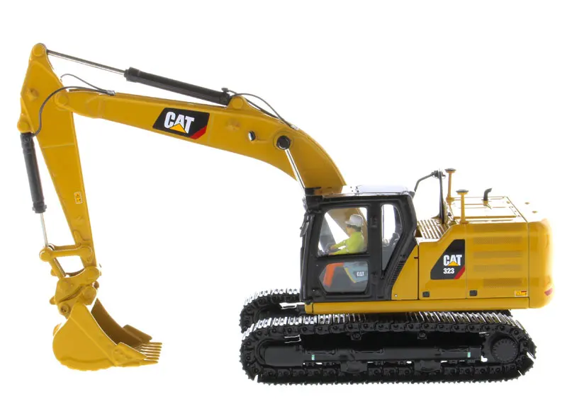 Alloy Model Toy Gift DM 1:50 Caterpillar Cat 323 Hydraulic Excavator Engineering Machinery DieCast Masters 85571 Collection