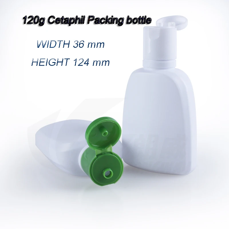 free shipping Capacity 120g 200pcs/lot Cleanser points bottling  PE bottle labels bottle clamshell clamshell,plastic bottle